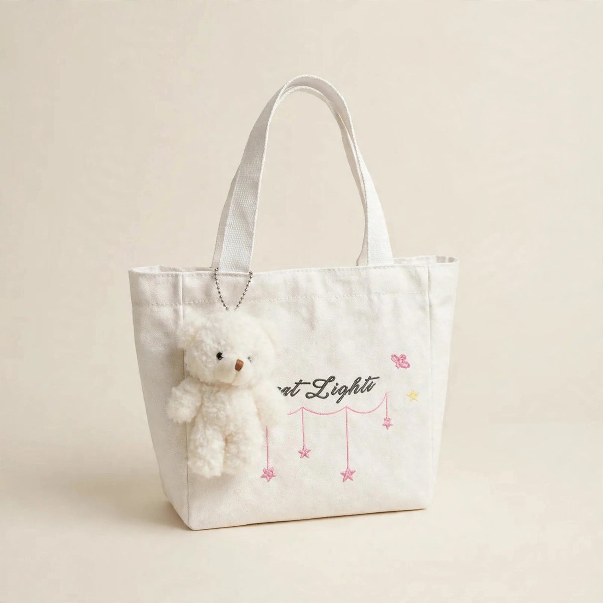 Japanese Style Letter Print Shoulder Bag - view 25