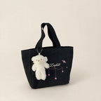 Japanese Style Letter Print Shoulder Bag - view 26