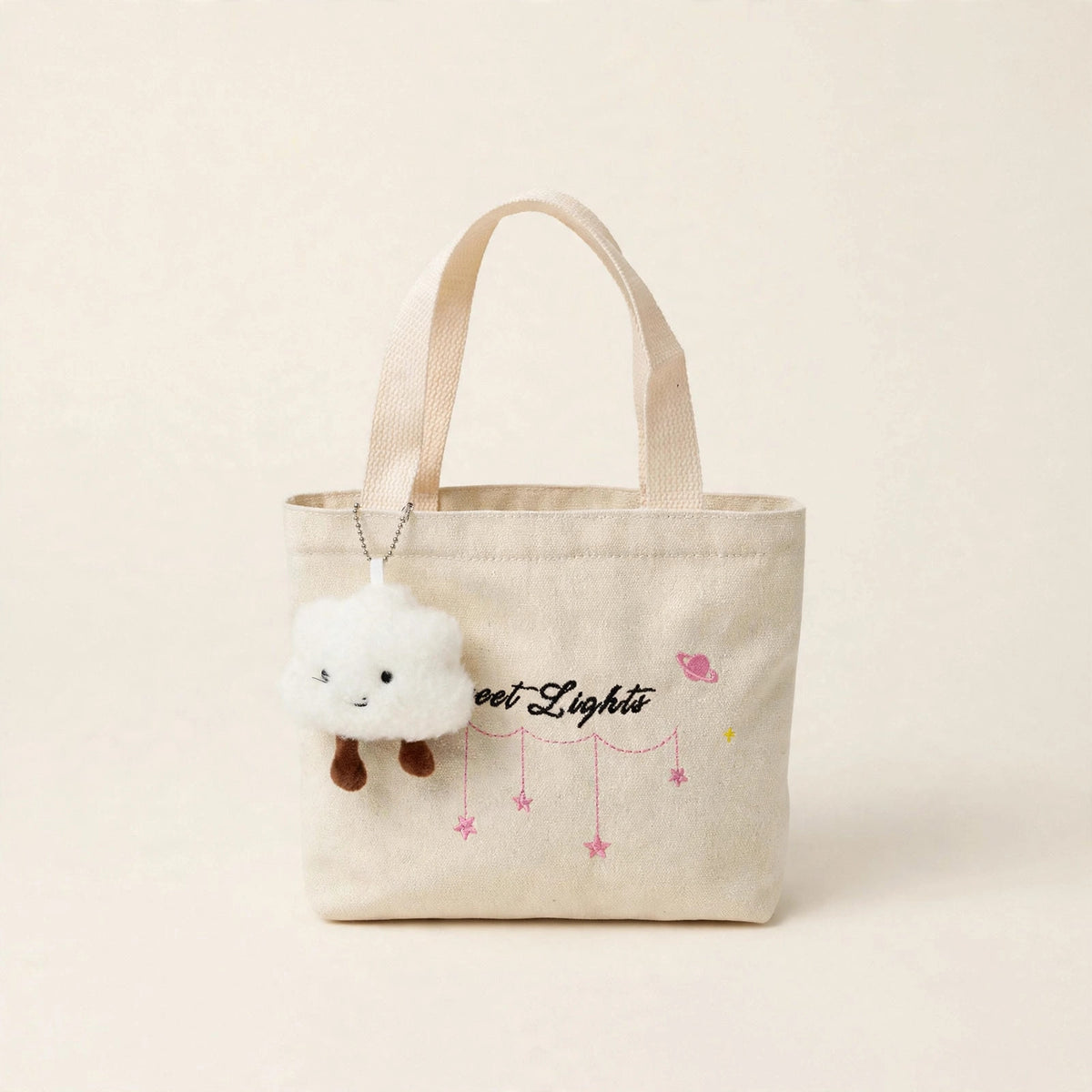Japanese Style Letter Print Shoulder Bag - view 16