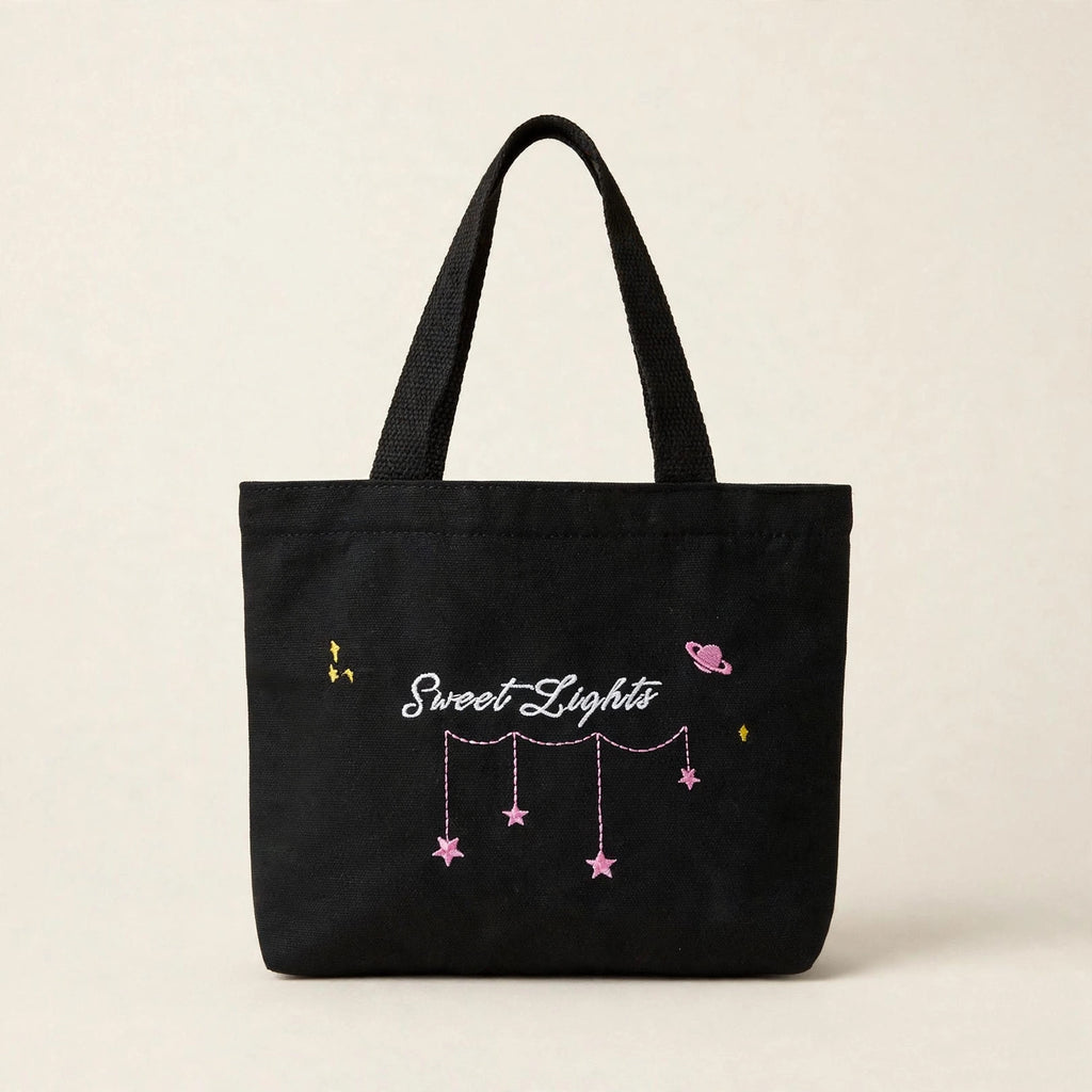 Japanese Style Letter Print Shoulder Bag - view 18