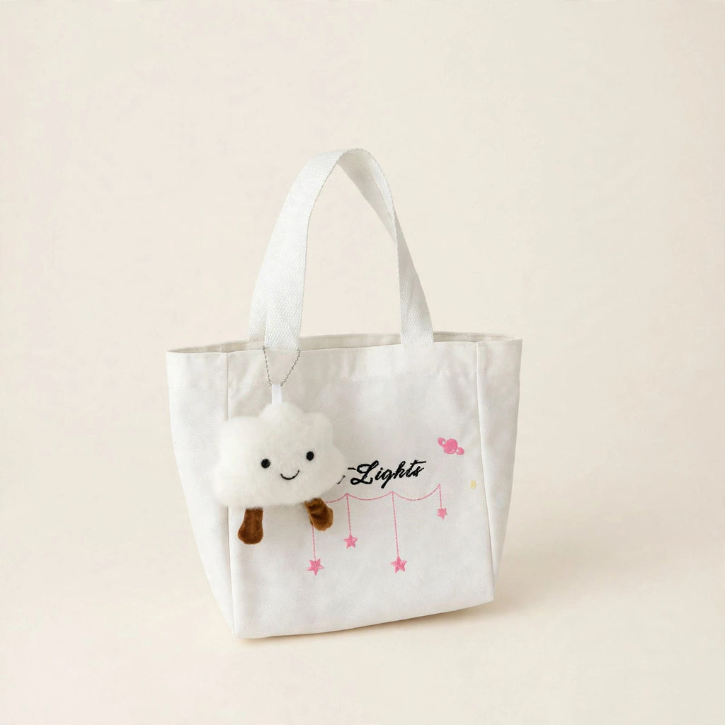 Japanese Style Letter Print Shoulder Bag - view 28