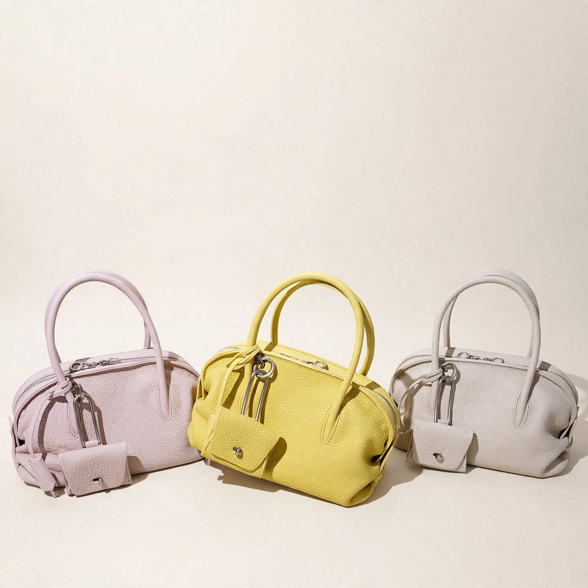 Korean Style Lychee Pattern Bowling Bag - view 9