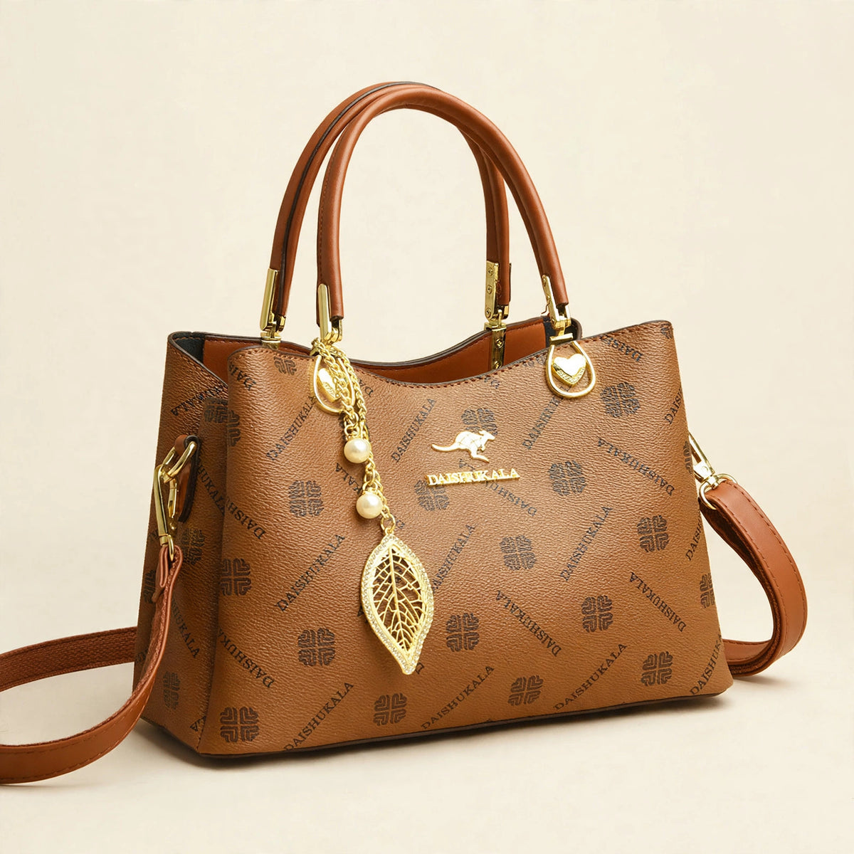 Korean Style Textured Shoulder Crossbody Bag - view 14