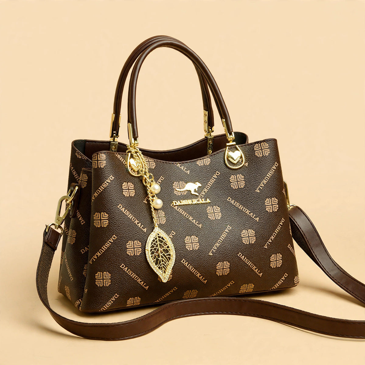Korean Style Textured Shoulder Crossbody Bag - view 10