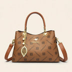 Korean Style Textured Shoulder Crossbody Bag - view 12