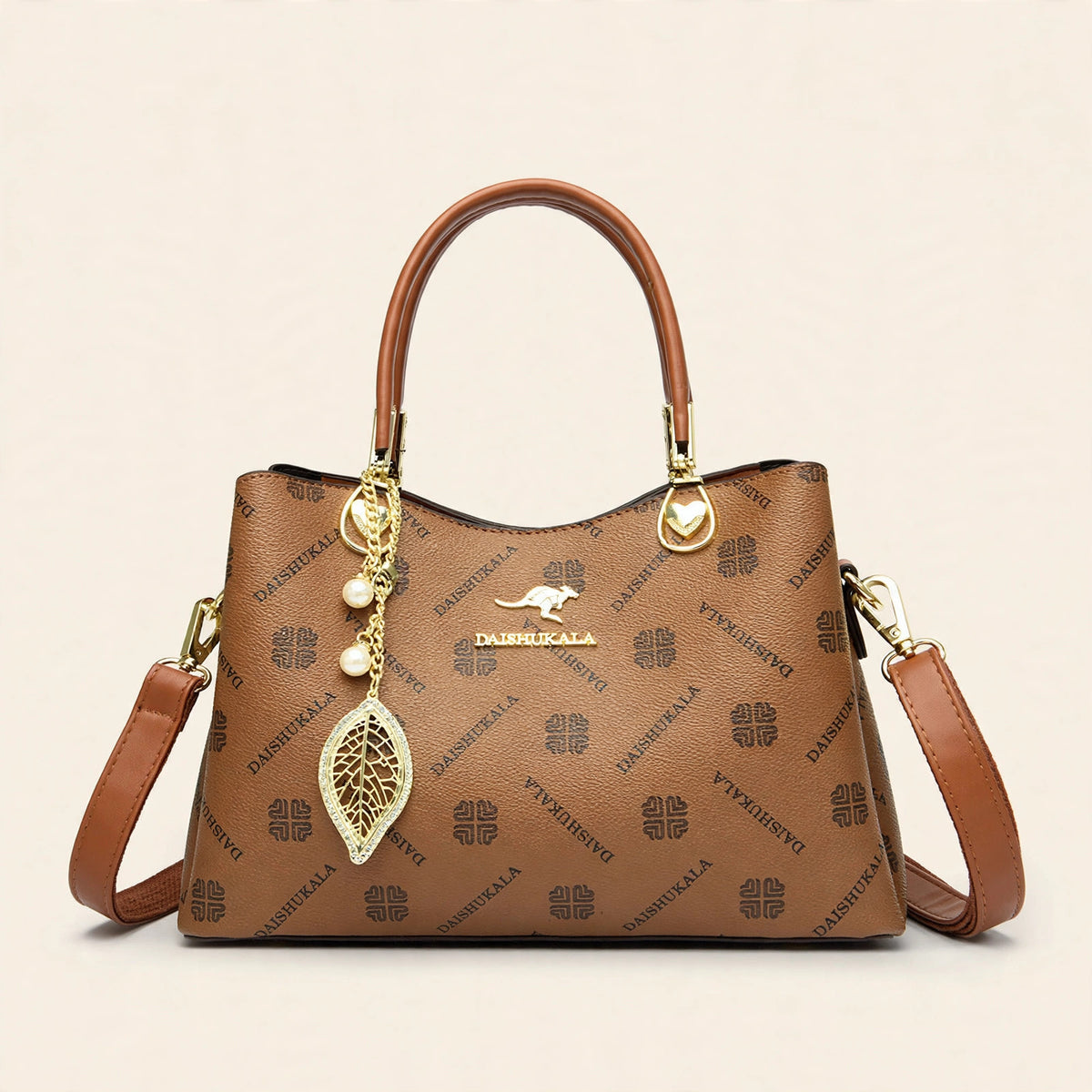 Korean Style Textured Shoulder Crossbody Bag - view 12