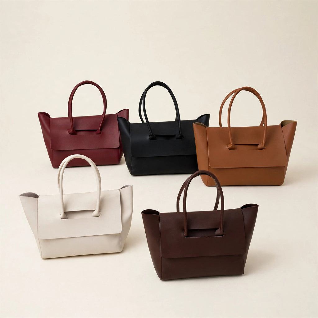 Large-Capacity Retro Shoulder Handbag - view 12