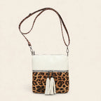 Leopard Print Patchwork Crossbody Bag - view 13