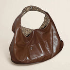 Leopard Print Reversible Large-Capacity Tote Bag - view 16