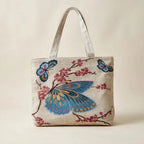 Artistic and Fresh Style Cotton and Linen Embroidered Bag