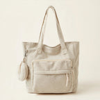 Vintage Minimalist Shoulder Tote Bag