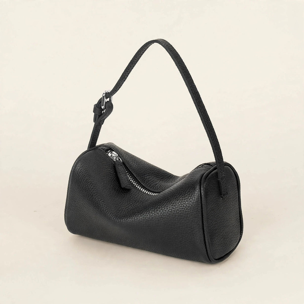 Genuine Leather Crossbody Bag with Adjustable Strap