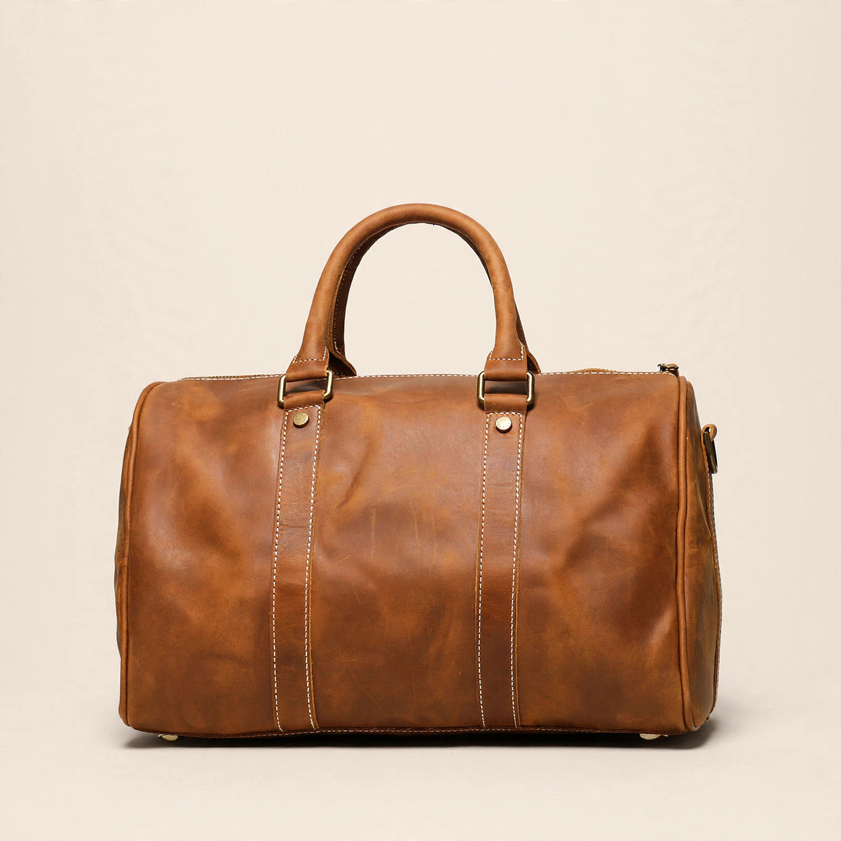 Genuine Leather Retro Satchel Crossbody Bag