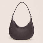 Women's Crescent-Shaped Handbag