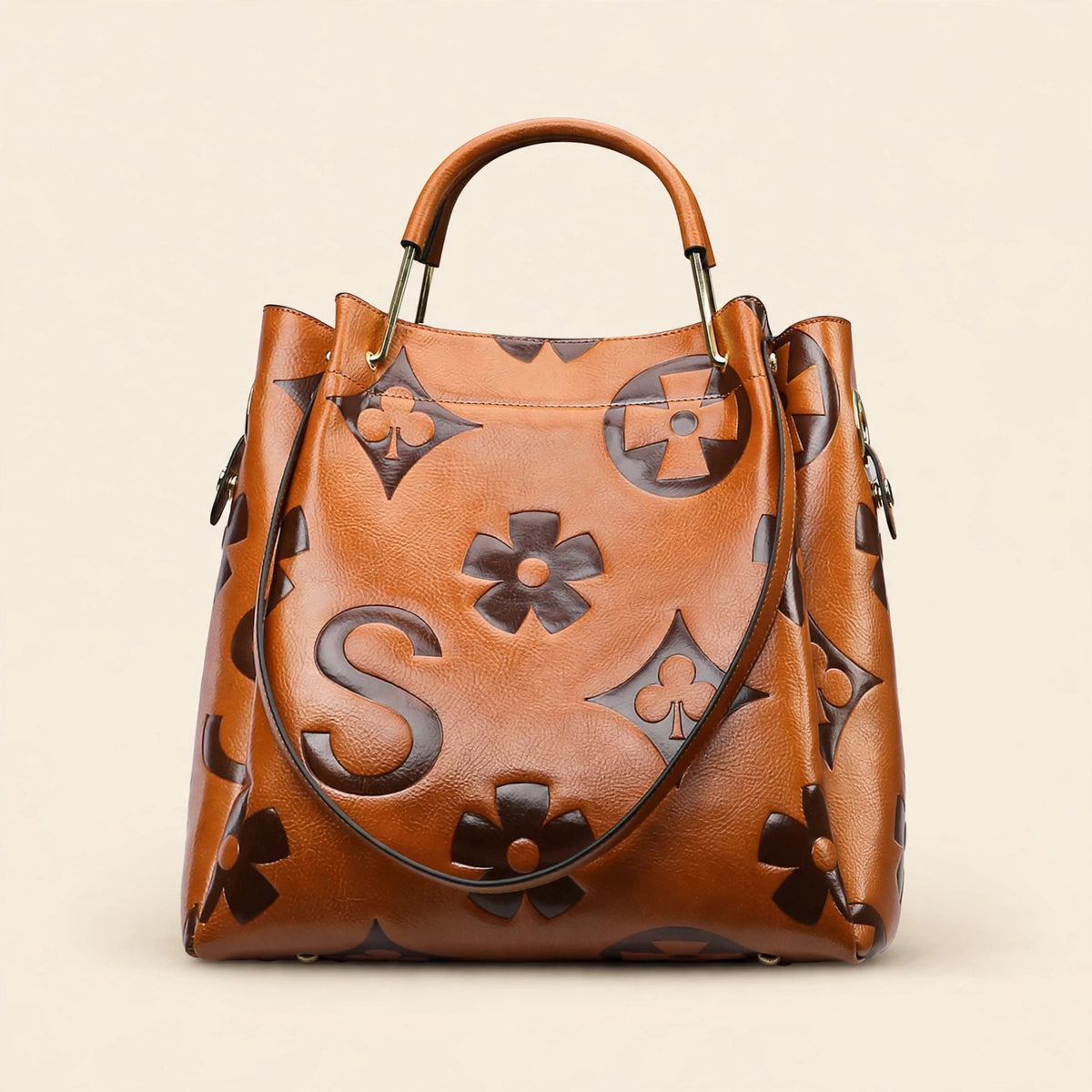 Retro Bucket Bag for Women