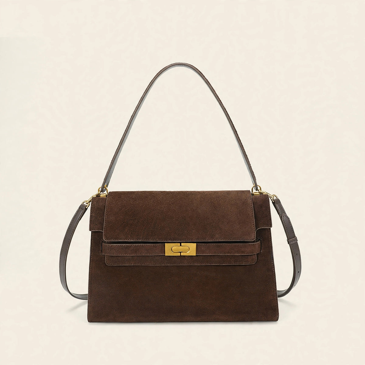 Retro Genuine Leather Handbag - view 1