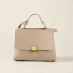 Frankie Structured Flap Solid-Color Shoulder Handbag - view 1