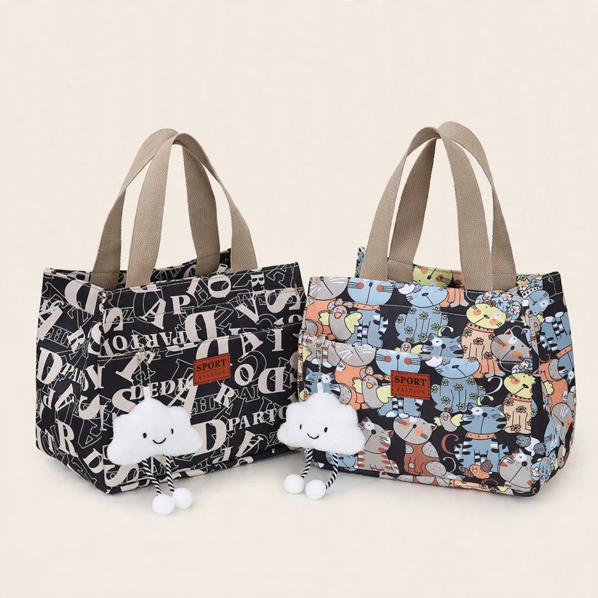 Everyday Printed Tote Bag
