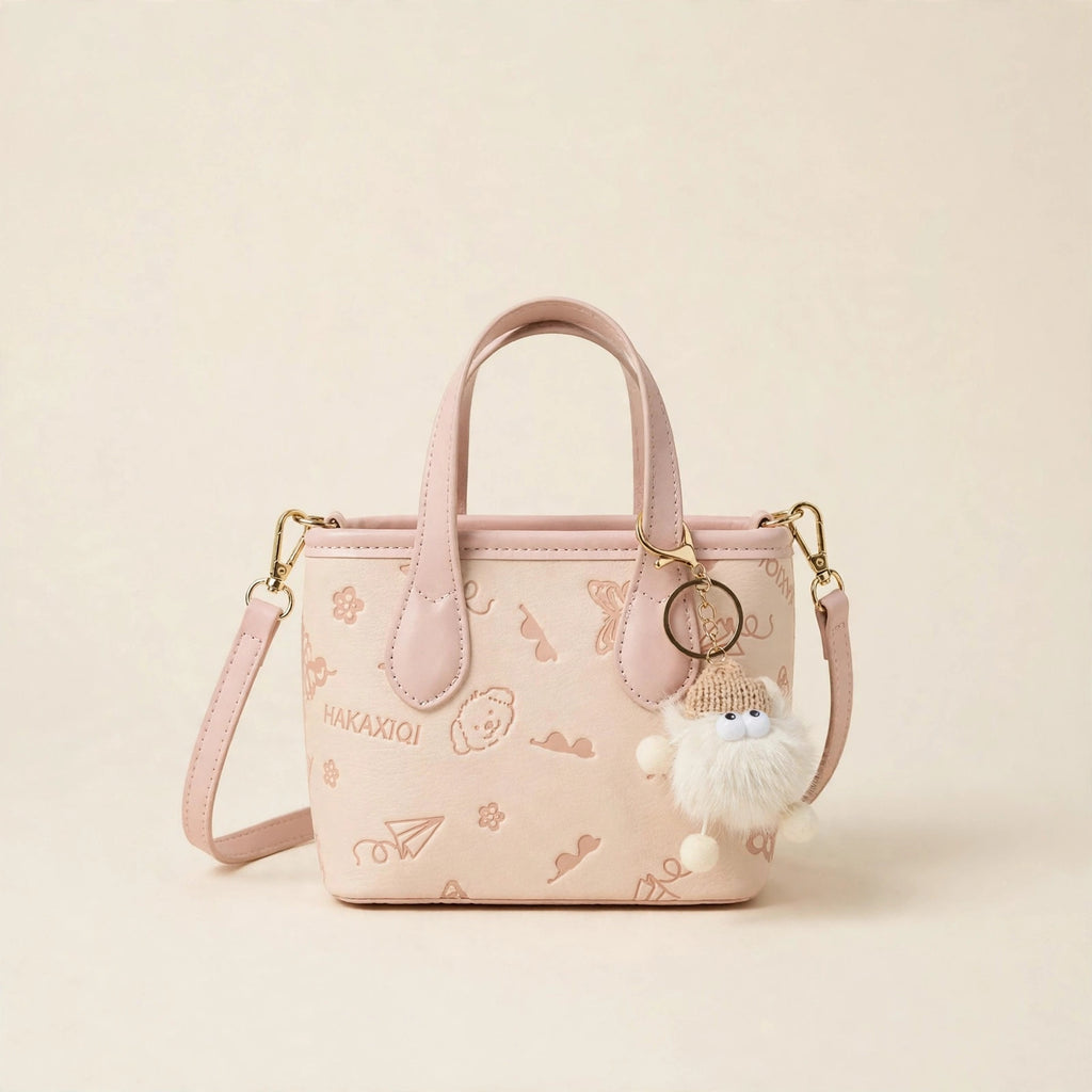Women's Versatile Shoulder Crossbody Bucket Bag