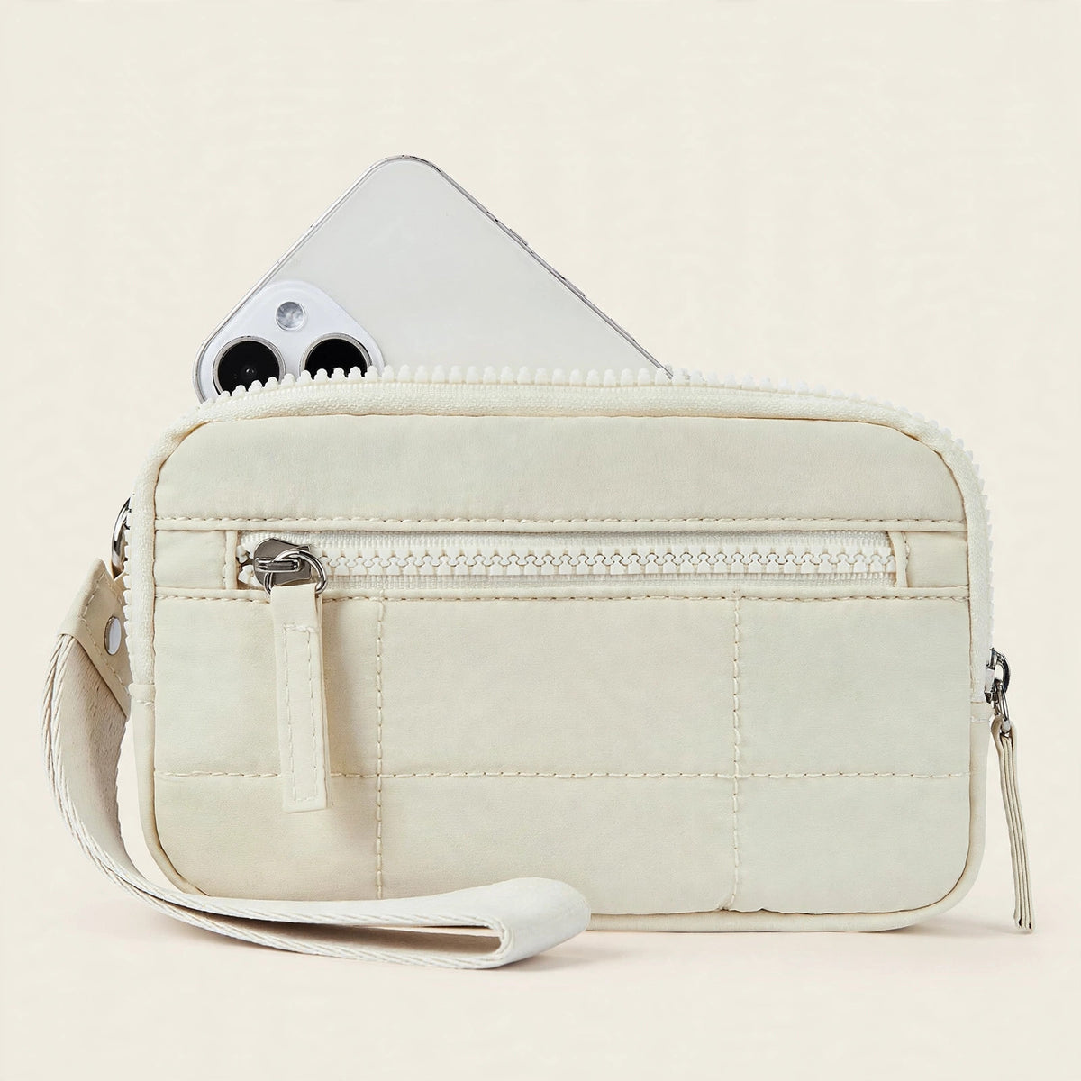 Women's Zipper Wrist Wallet with Card Pockets