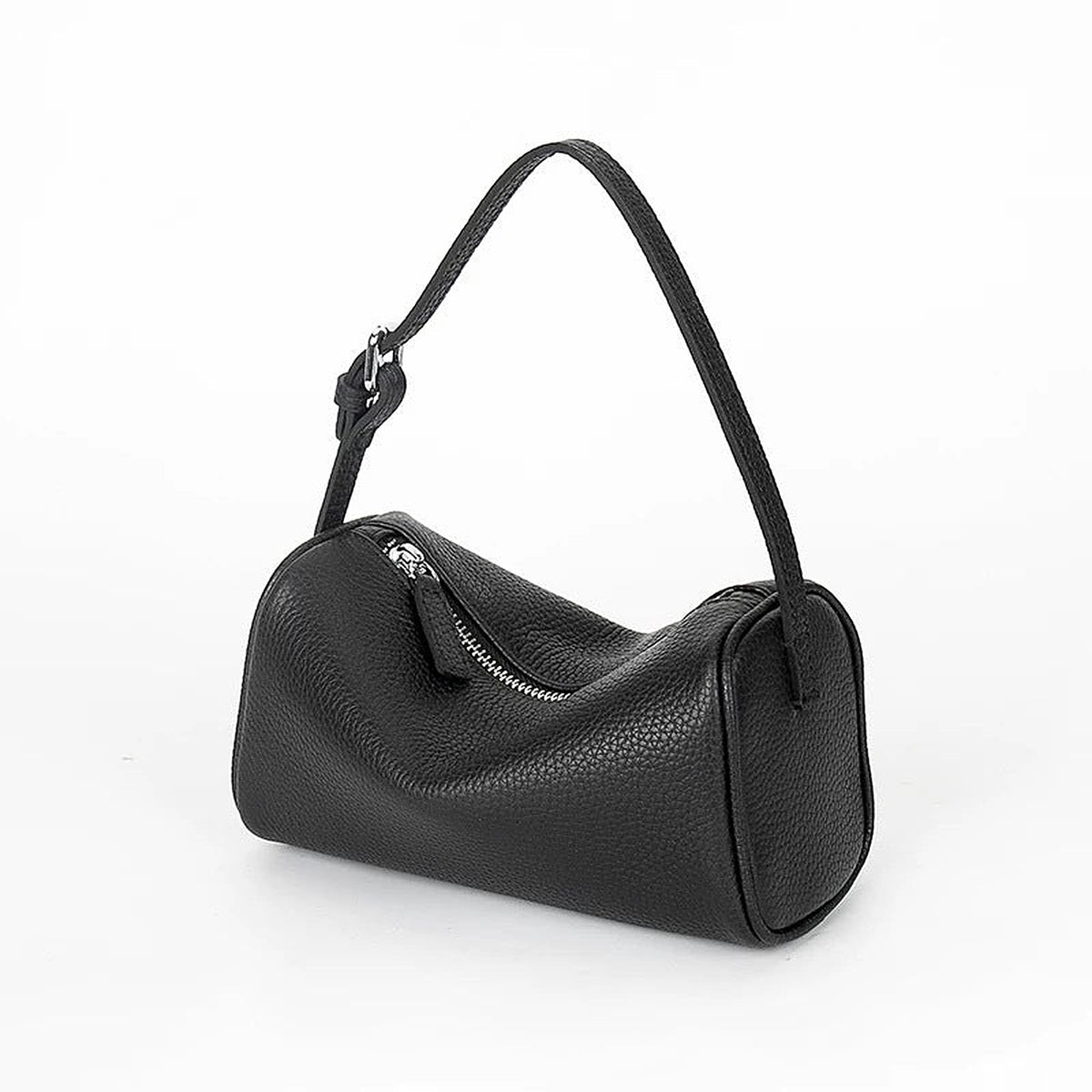 Women's Genuine Leather Crossbody Bag in beige - product photo 1