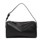 Women's Genuine Leather Crossbody Bag in beige - product photo 3