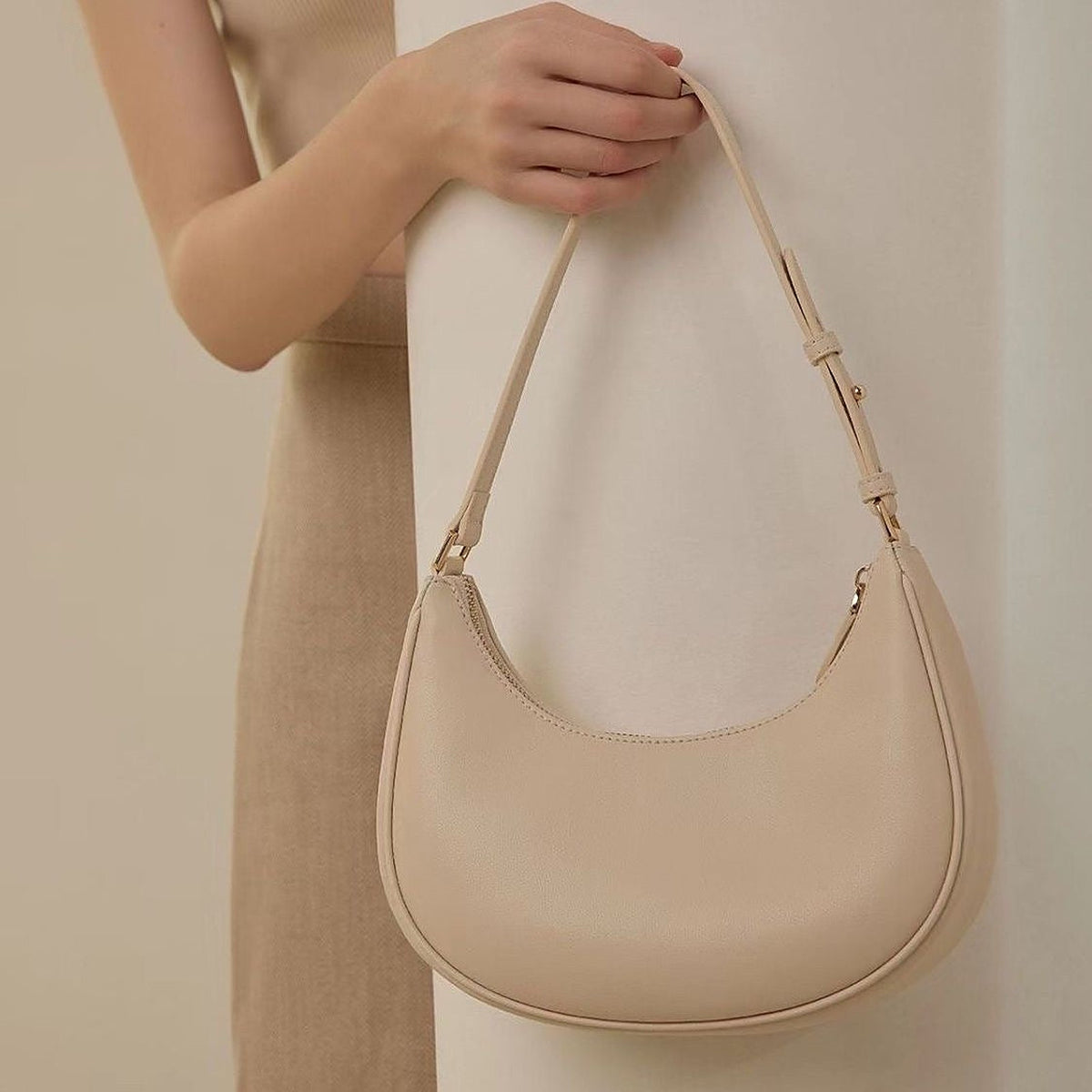 Demi Lady Crescent Crossbody Shoulder Bag - view 6