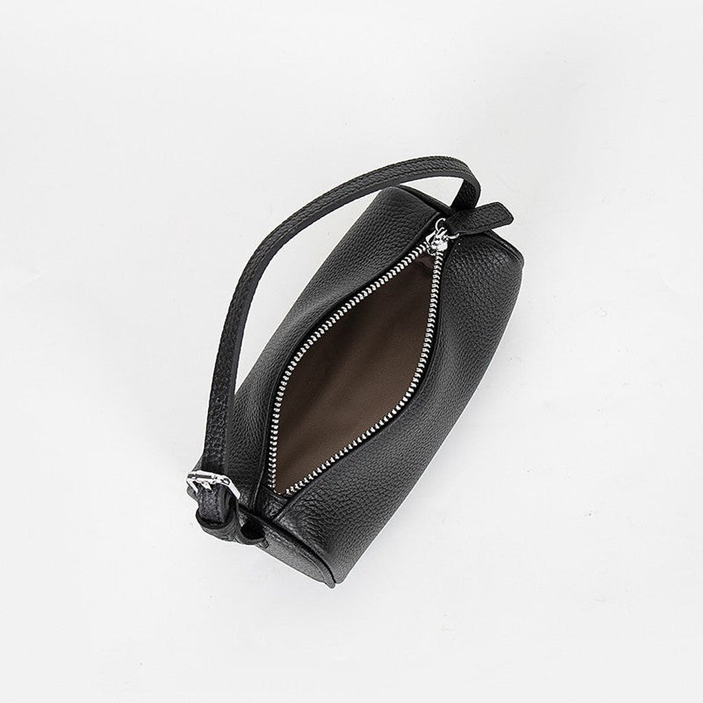 Women's Genuine Leather Crossbody Bag in beige - product photo 5
