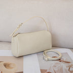 Women's Genuine Leather Crossbody Bag in beige - product photo 6