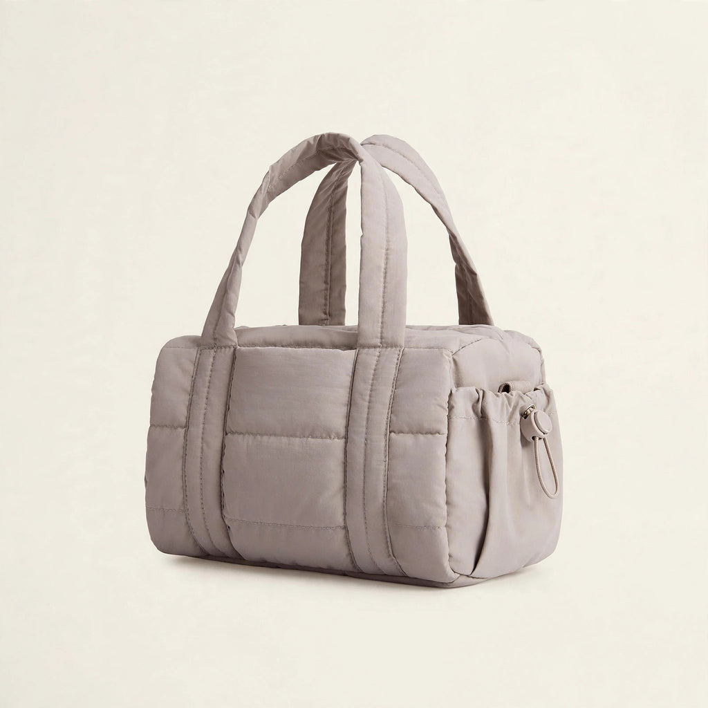 Quilted Shoulder Bag with Detachable Strap - view 11