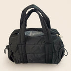Quilted Shoulder Bag with Detachable Strap - view 14