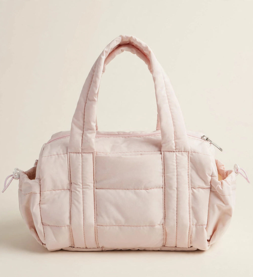 Quilted Shoulder Bag with Detachable Strap - view 16