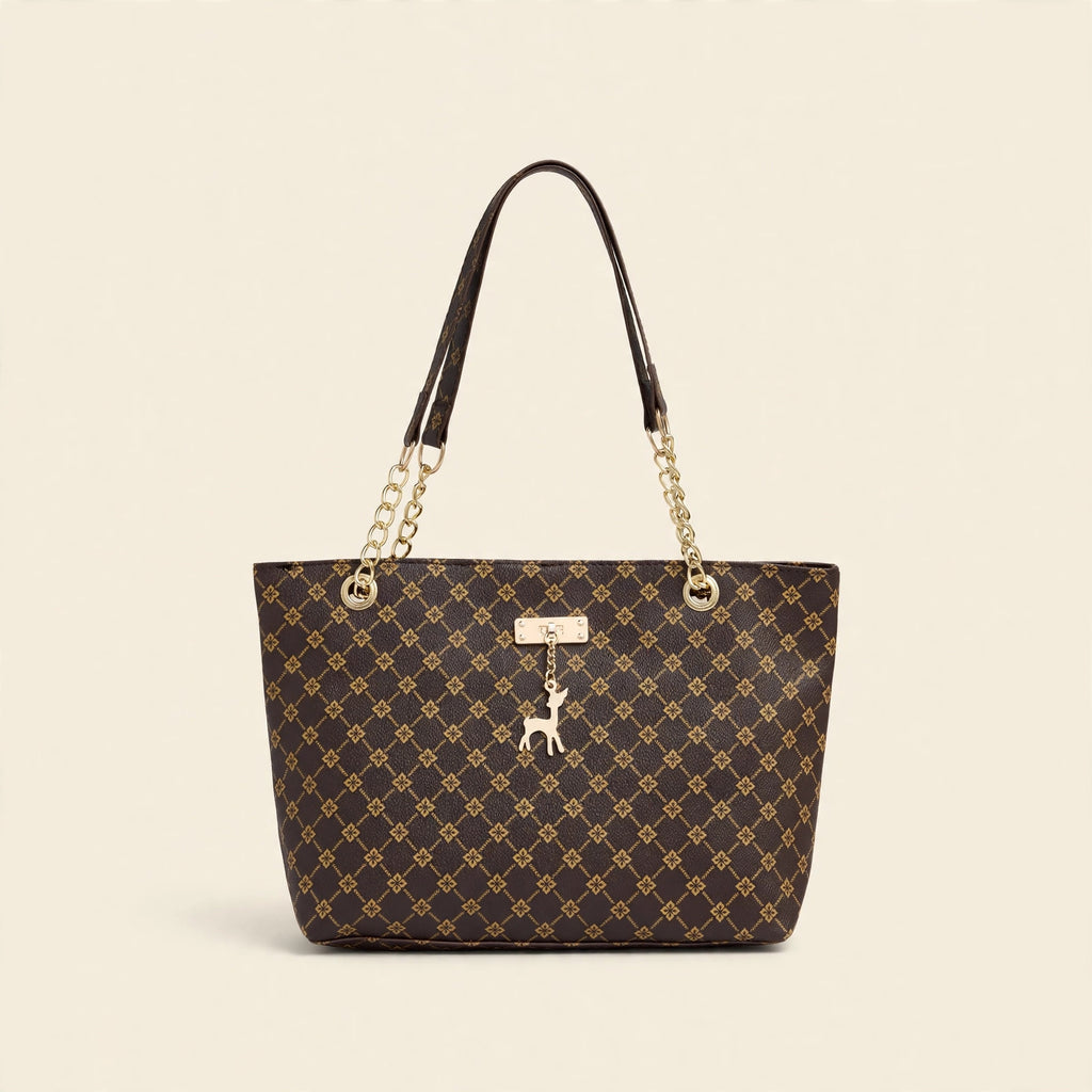Retro Chain Tote Bag with Adjustable Strap - view 11