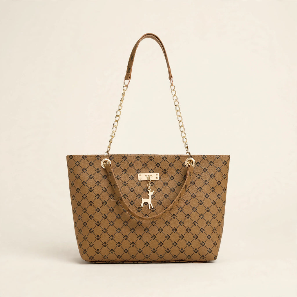 Retro Chain Tote Bag with Adjustable Strap - view 13