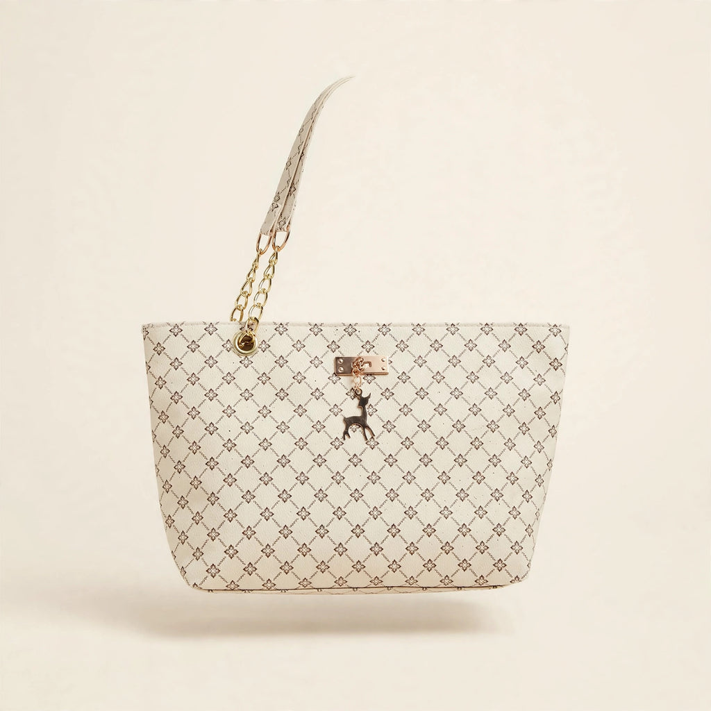 Retro Chain Tote Bag with Adjustable Strap - view 15