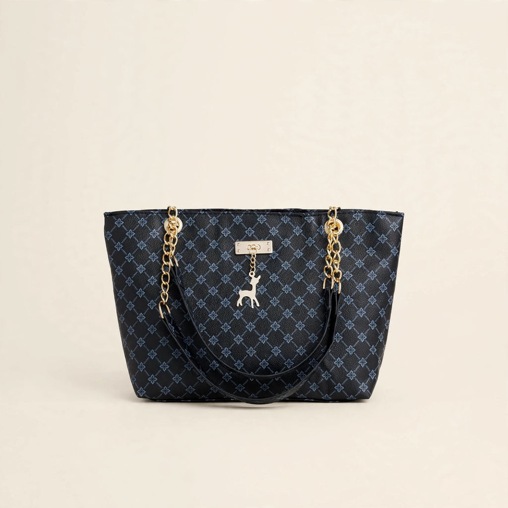 Retro Chain Tote Bag with Adjustable Strap - view 16