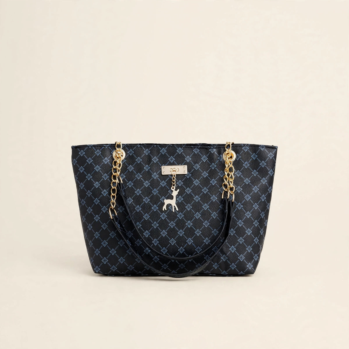 Retro Chain Tote Bag with Adjustable Strap - view 16