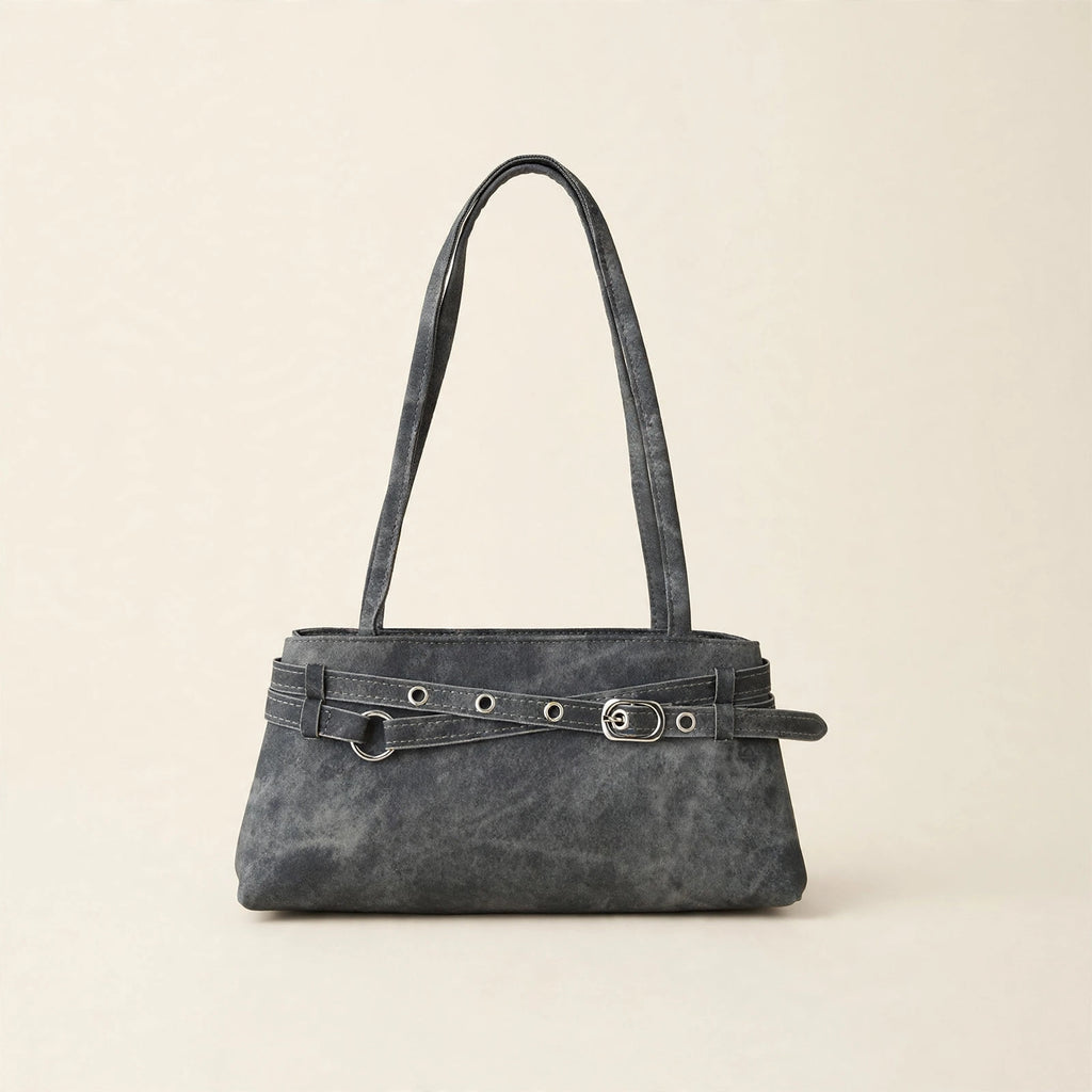 Retro Suede Shoulder Bag - view 11