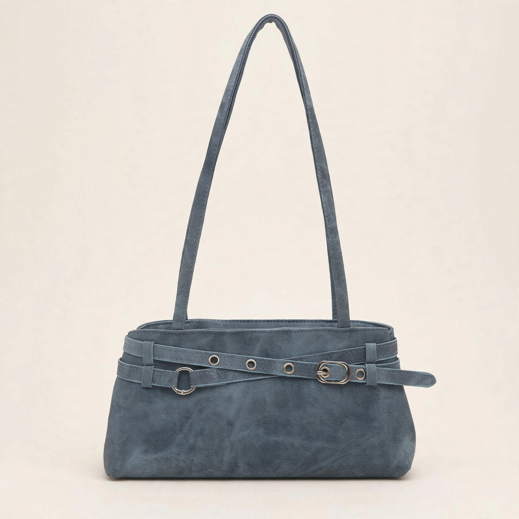 Retro Suede Shoulder Bag - view 12