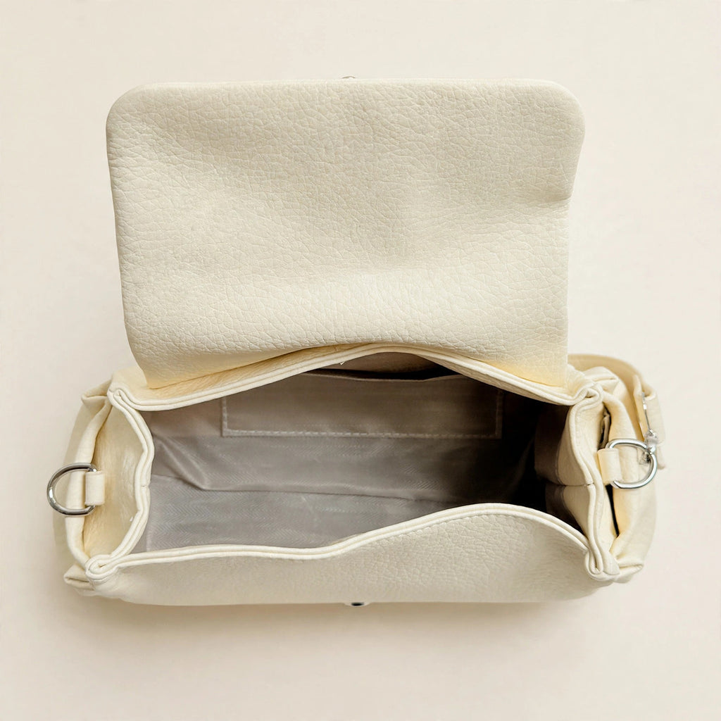 Solid-Color Single-Shoulder Underarm Bag - view 17