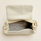 Solid-Color Single-Shoulder Underarm Bag - view 17