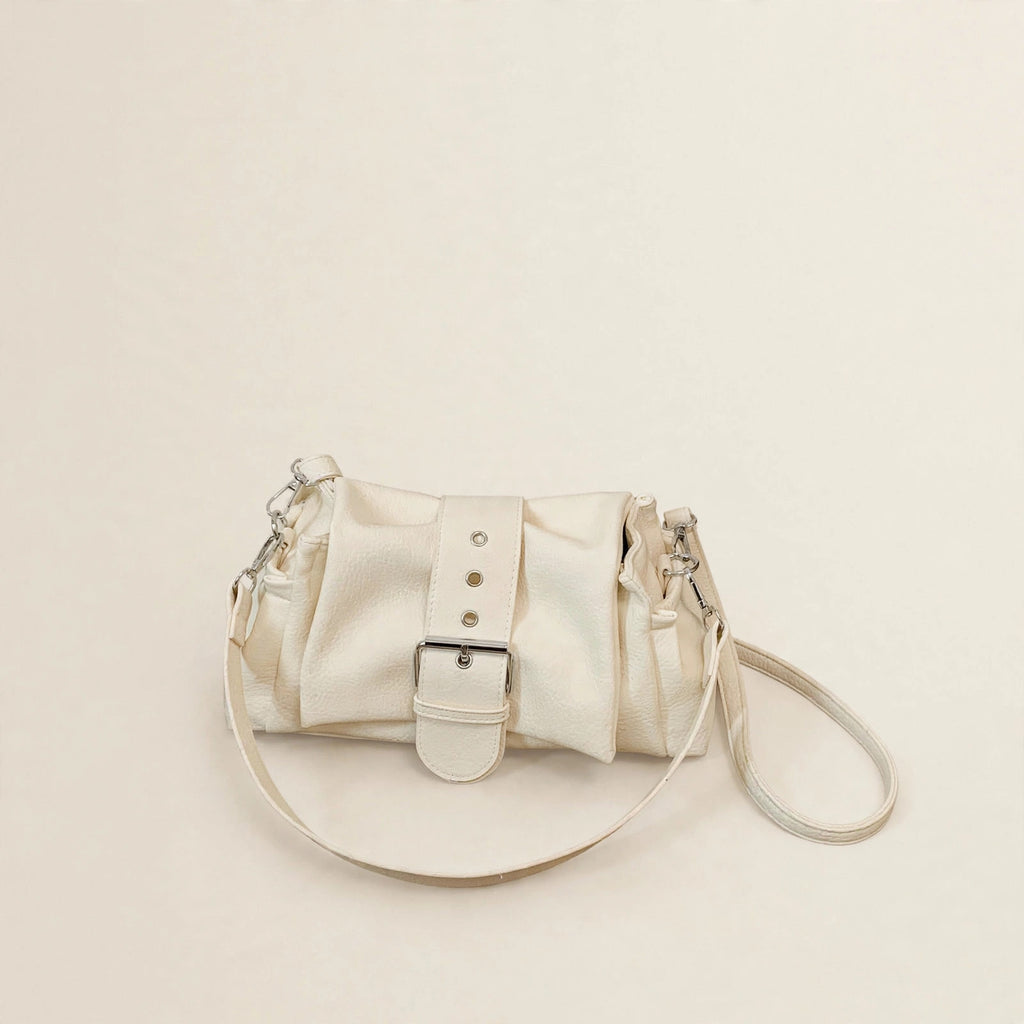 Solid-Color Single-Shoulder Underarm Bag - view 12