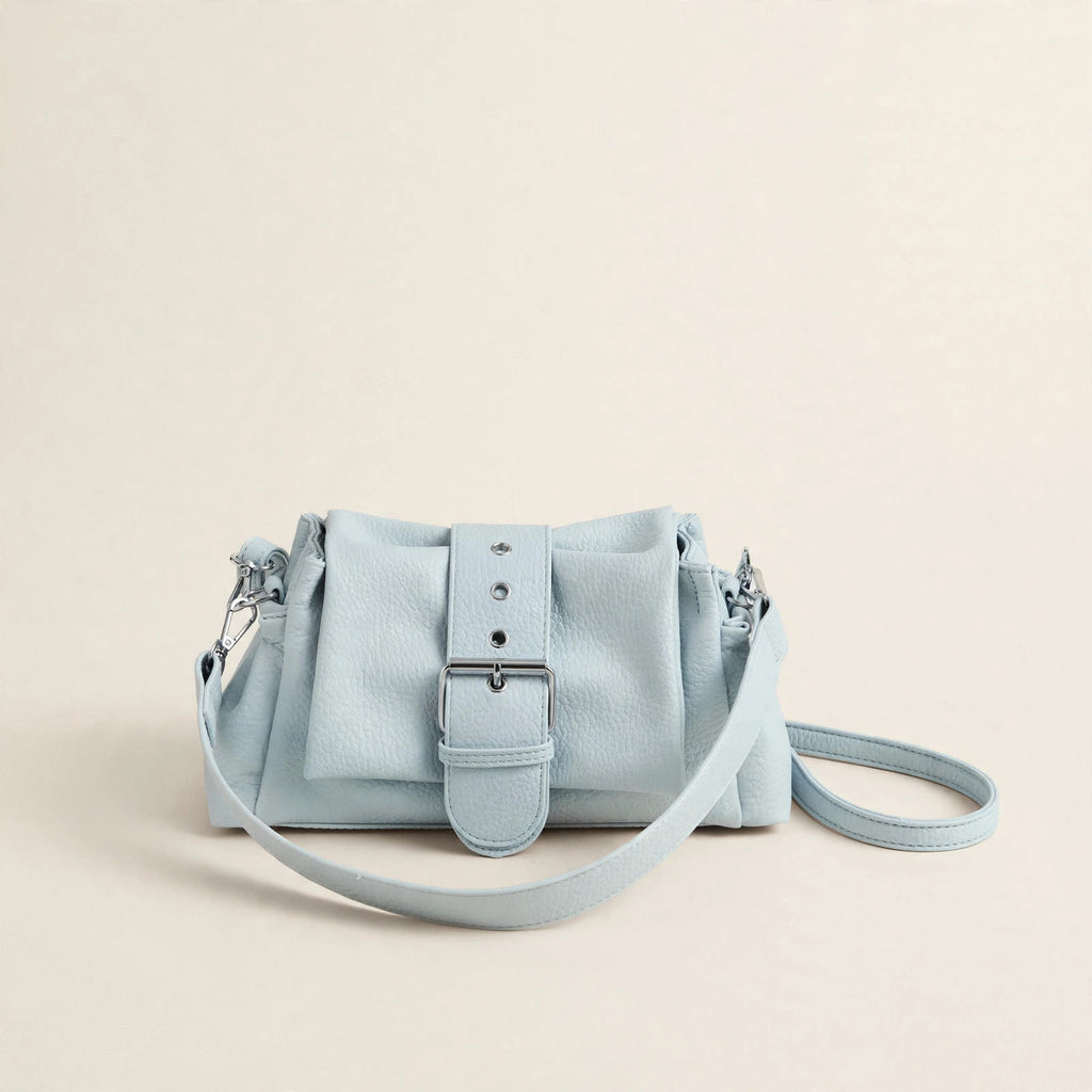 Solid-Color Single-Shoulder Underarm Bag - view 16