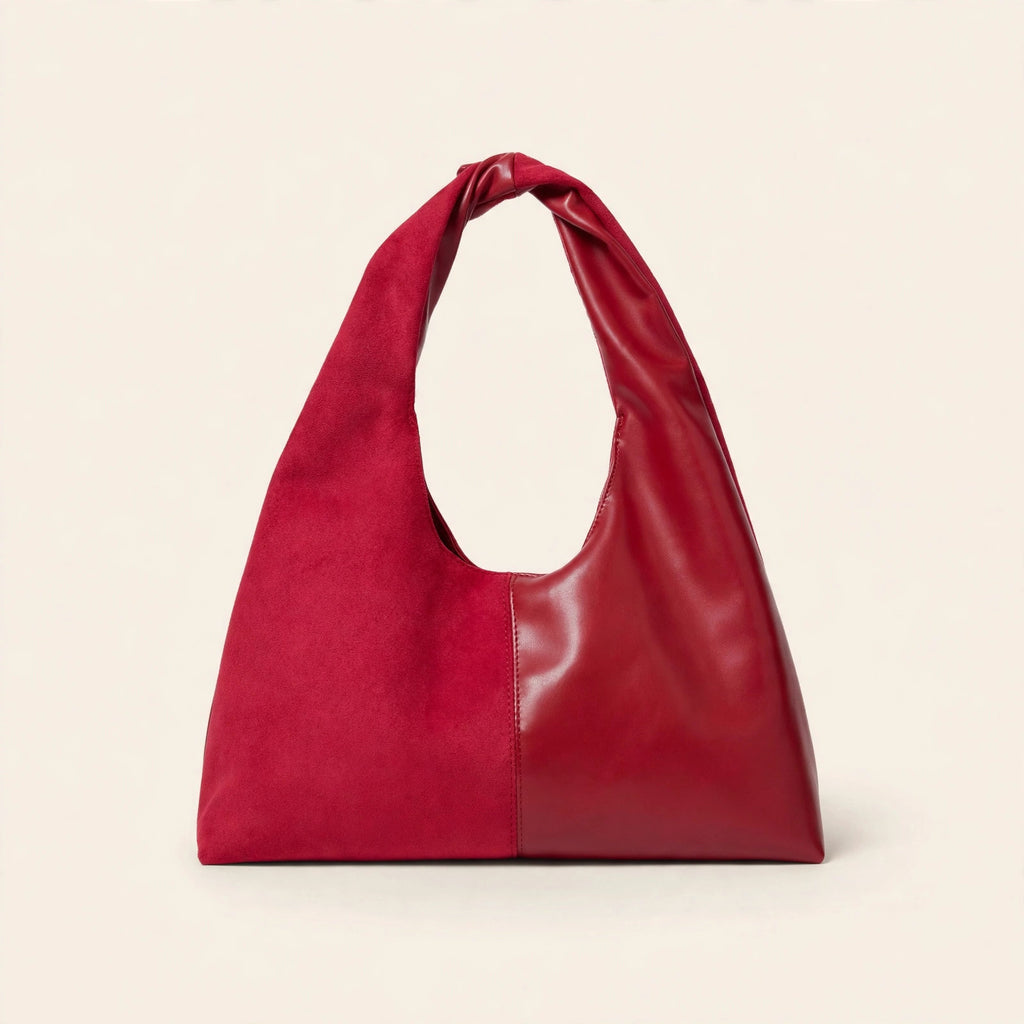 Women's Suede Shoulder Bag - view 16
