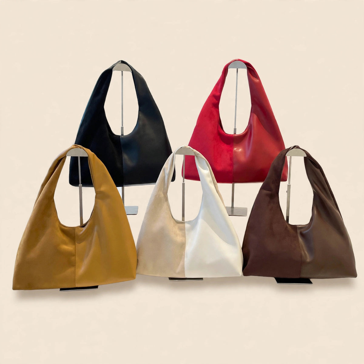 Women's Suede Shoulder Bag - view 17