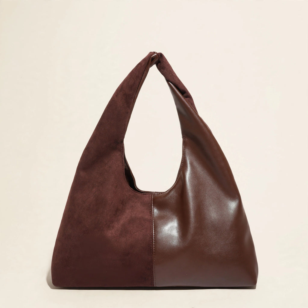 Women's Suede Shoulder Bag - view 18