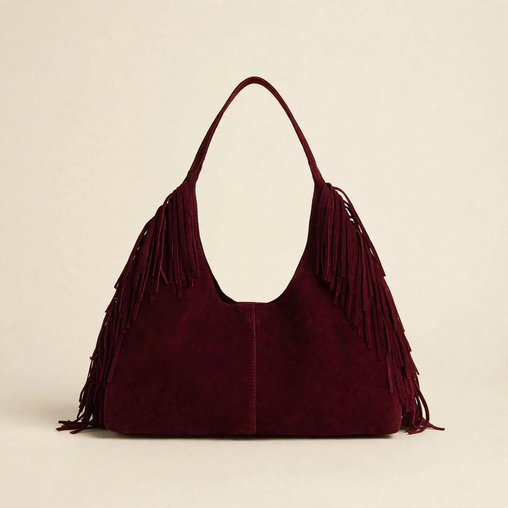 Suede Single-Shoulder Tote Bag - view 2