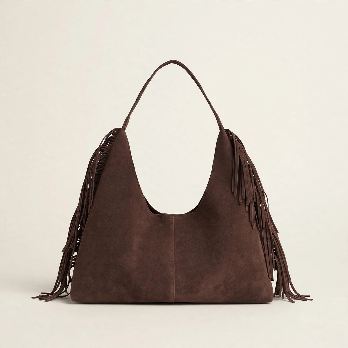 Suede Single-Shoulder Tote Bag - view 12