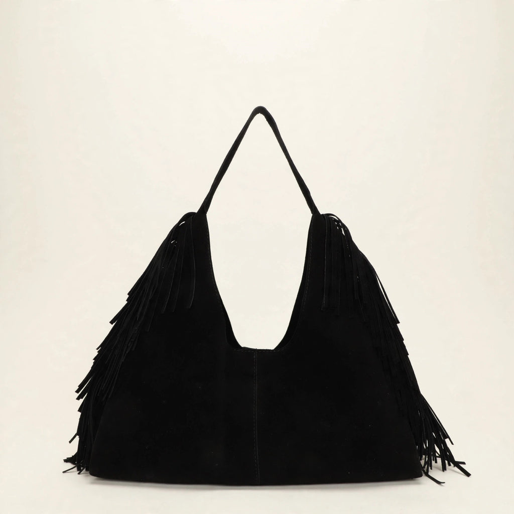 Suede Single-Shoulder Tote Bag - view 13