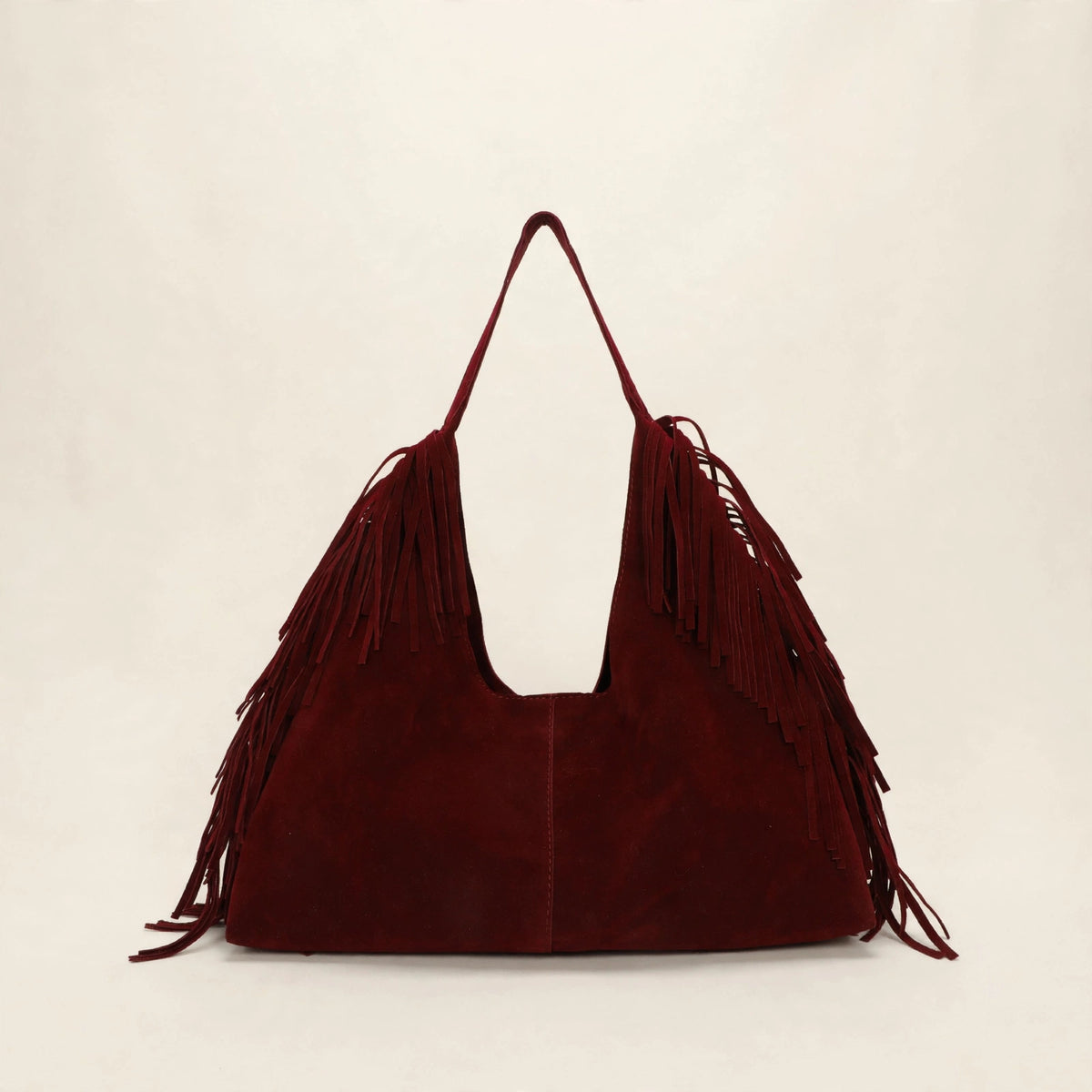 Suede Single-Shoulder Tote Bag - view 14
